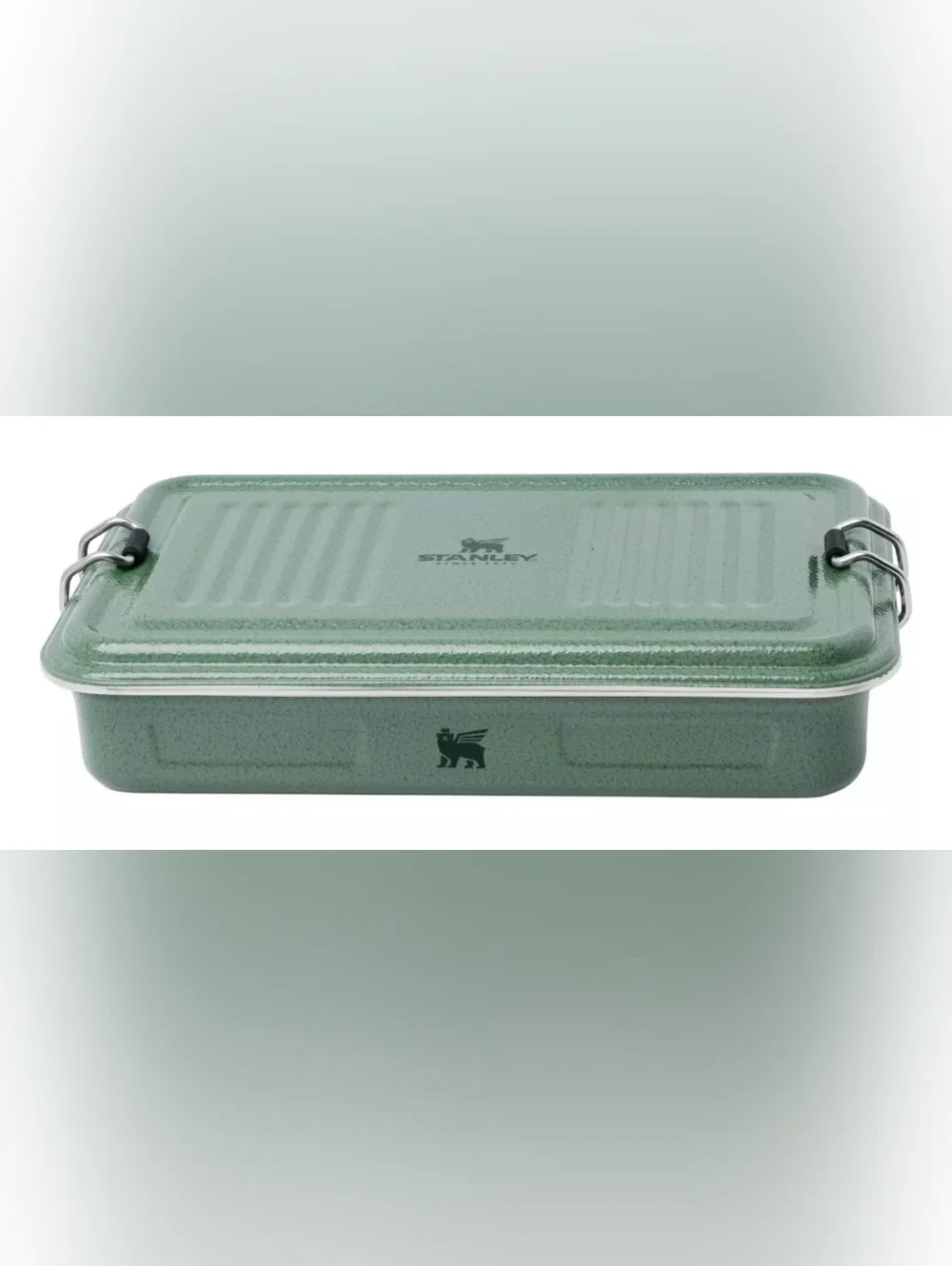 Stanley Legendary Classic Useful Box Lunch box - Hammertone Green NEW - Picture 6 of 7